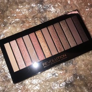 Eyeshadow Palette Warm Neutrals Rose Metallic